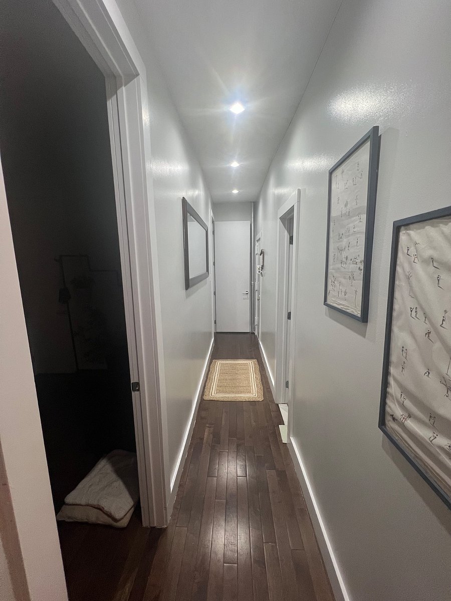 Apartment hallway