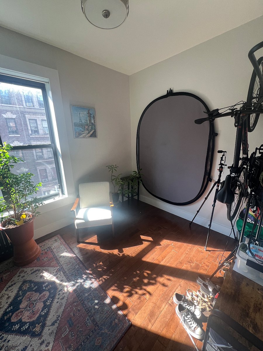 Plant room with reading chair.