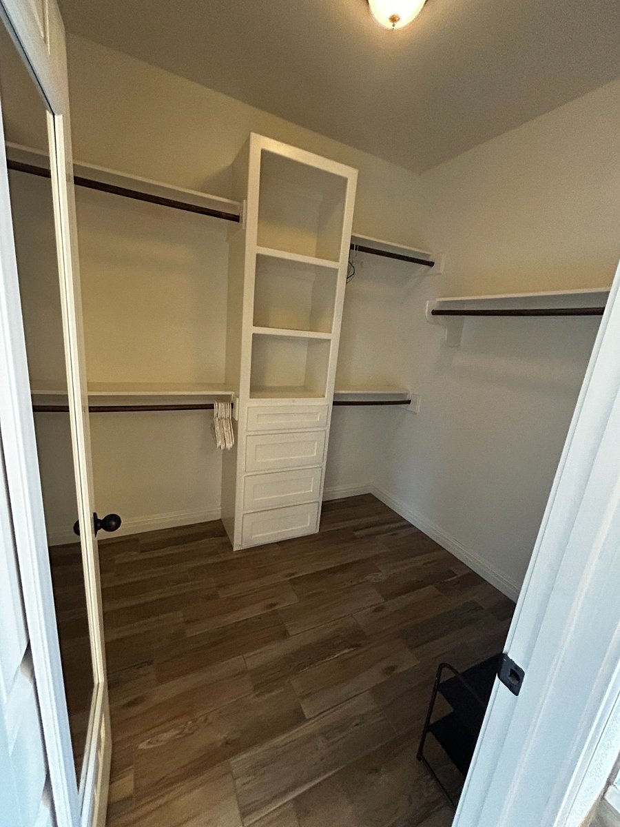 Master closet