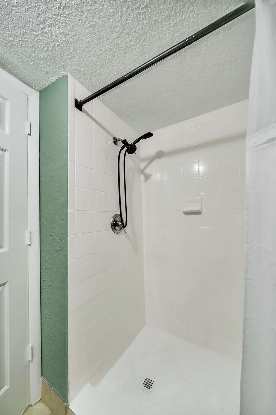 Primary bathroom with standup shower