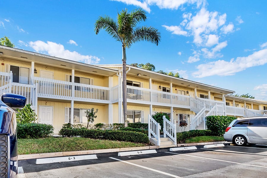 2 parking spaces are available. One dedicated for our unit and one open in guest parking.
*There are a few stairs to get up to the first floor entry