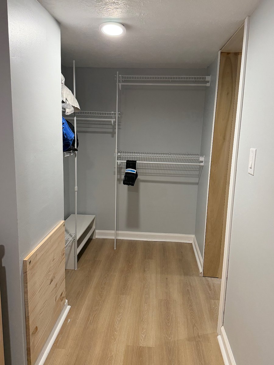 Master closet