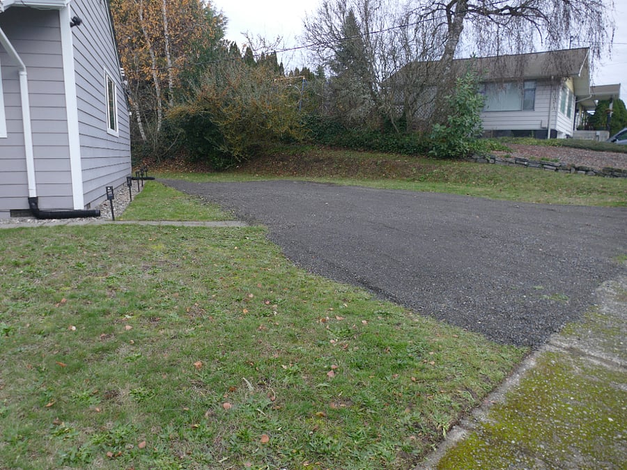 Your offstreet parking area 