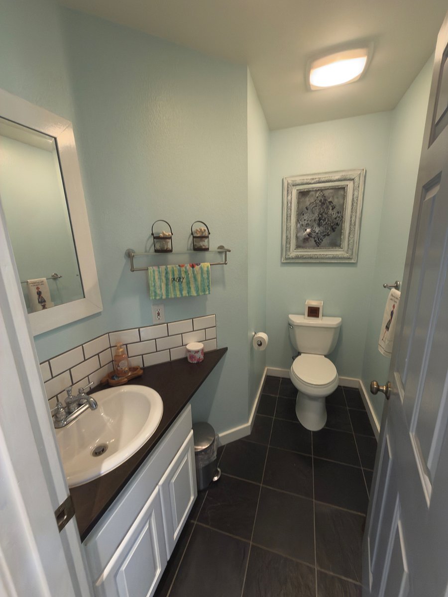 Half bath first floor