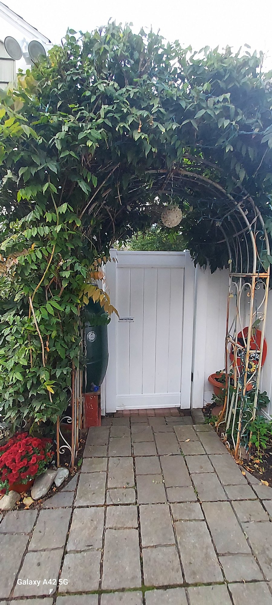 Side entrance to Garden Apartment