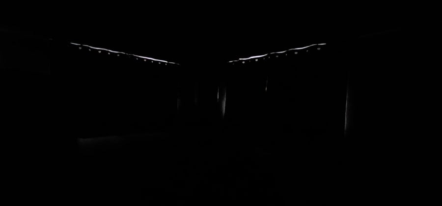 Unit A - Blackout curtains