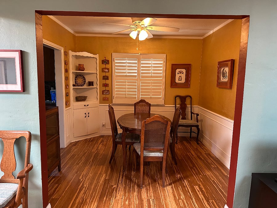 Dining Room from the Living Room