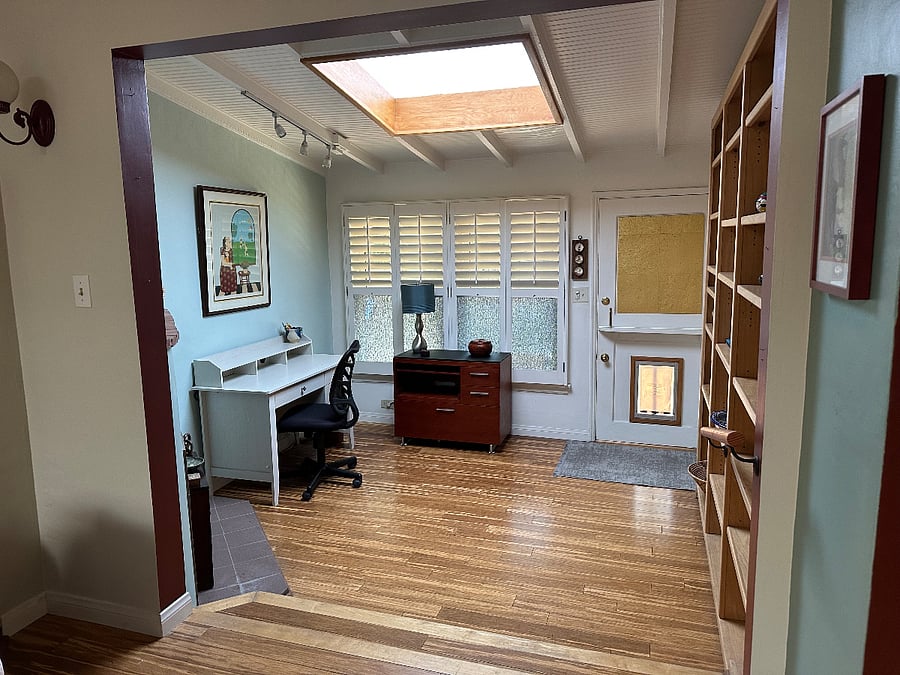 Office/ Studio from Living Room