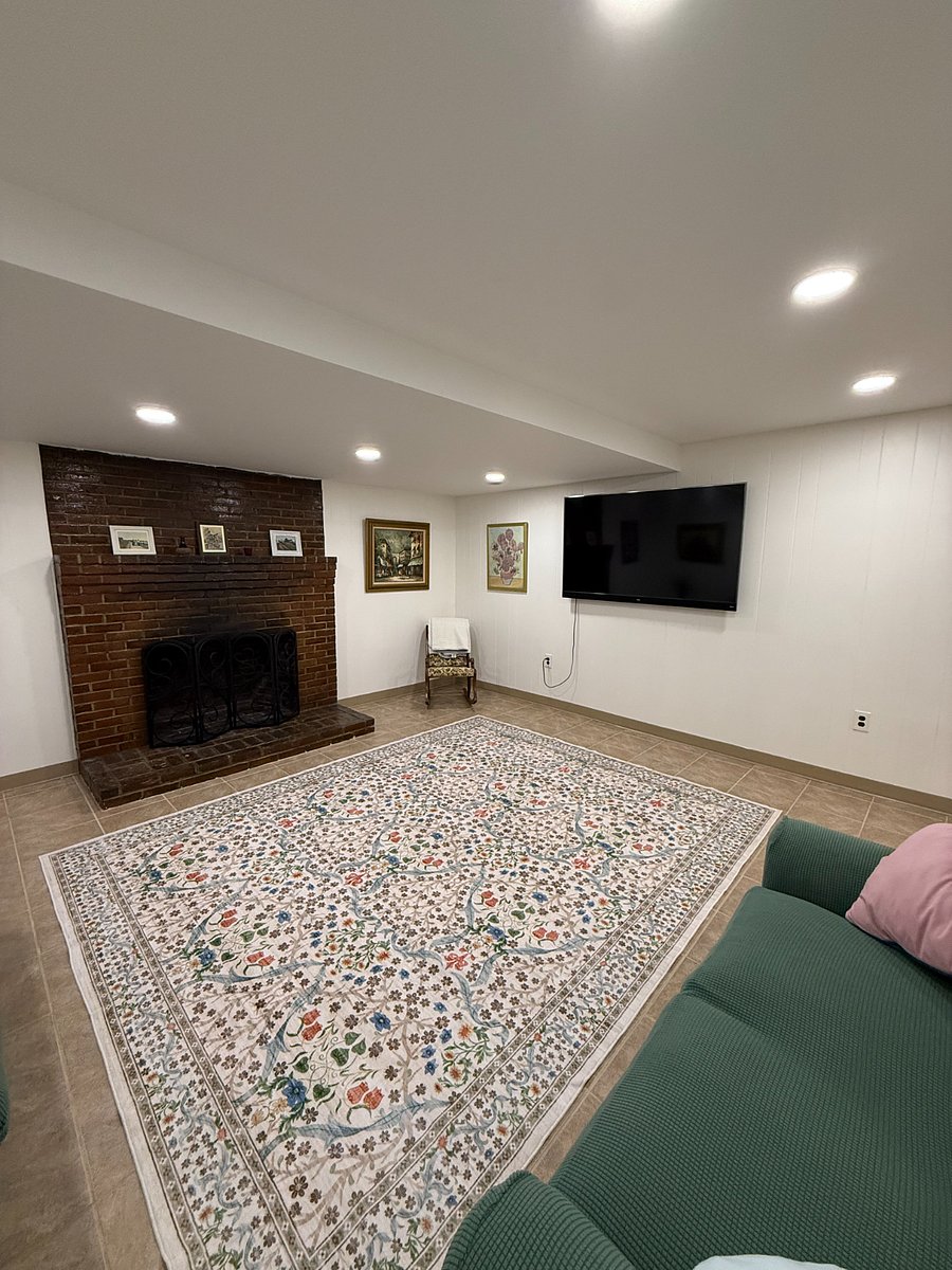 Large flatscreen smart tv.
