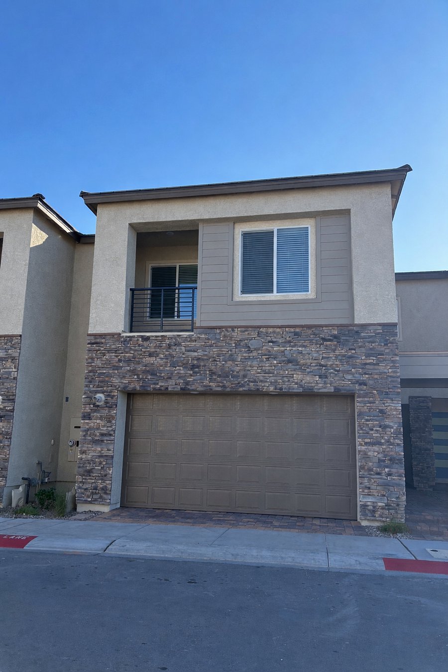 Shared, private garage. Separate entrance/access to garage from Unit.