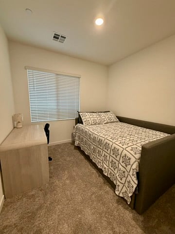 Second bedroom with full size bed with Twin size trundle.