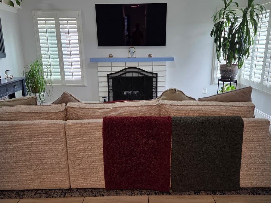 Bright Living Room Area