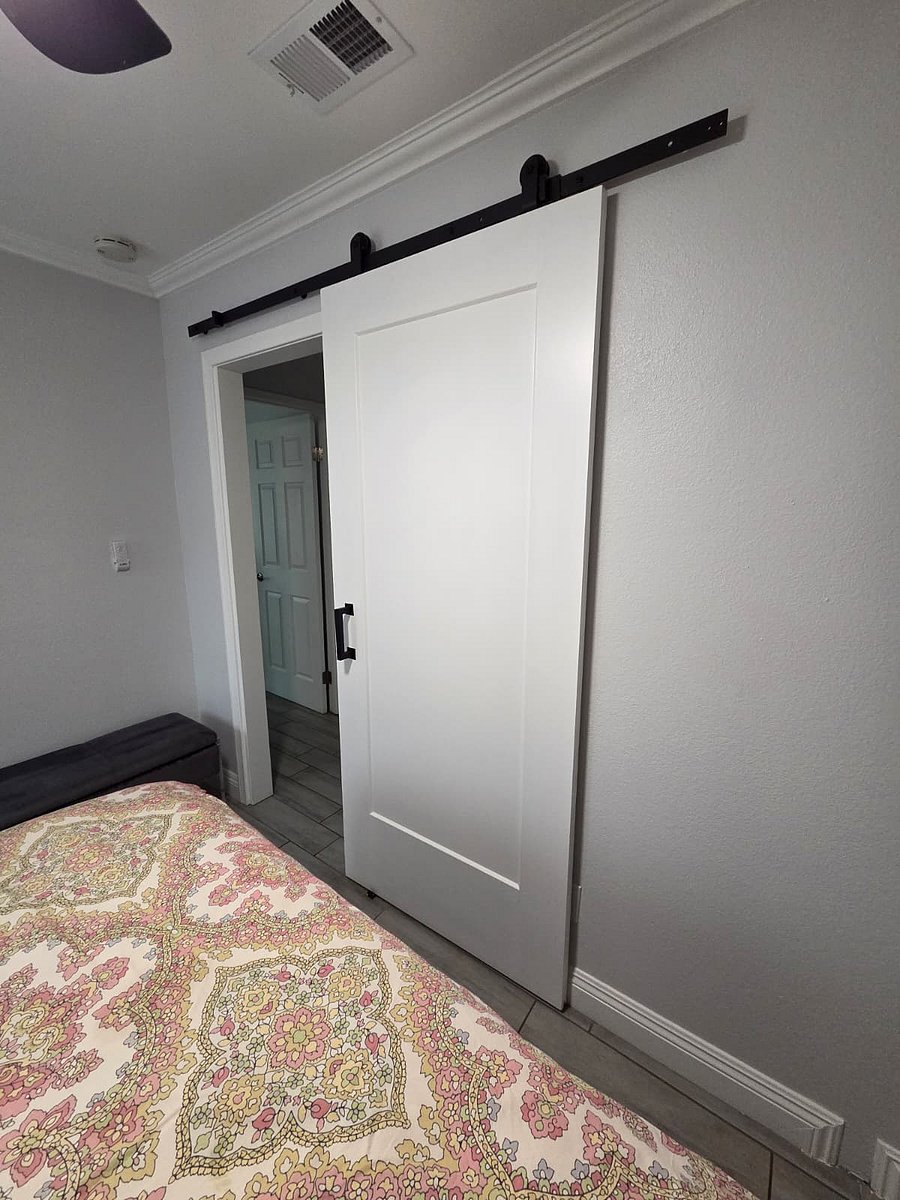 Barn Door to 2nd Bedroom
