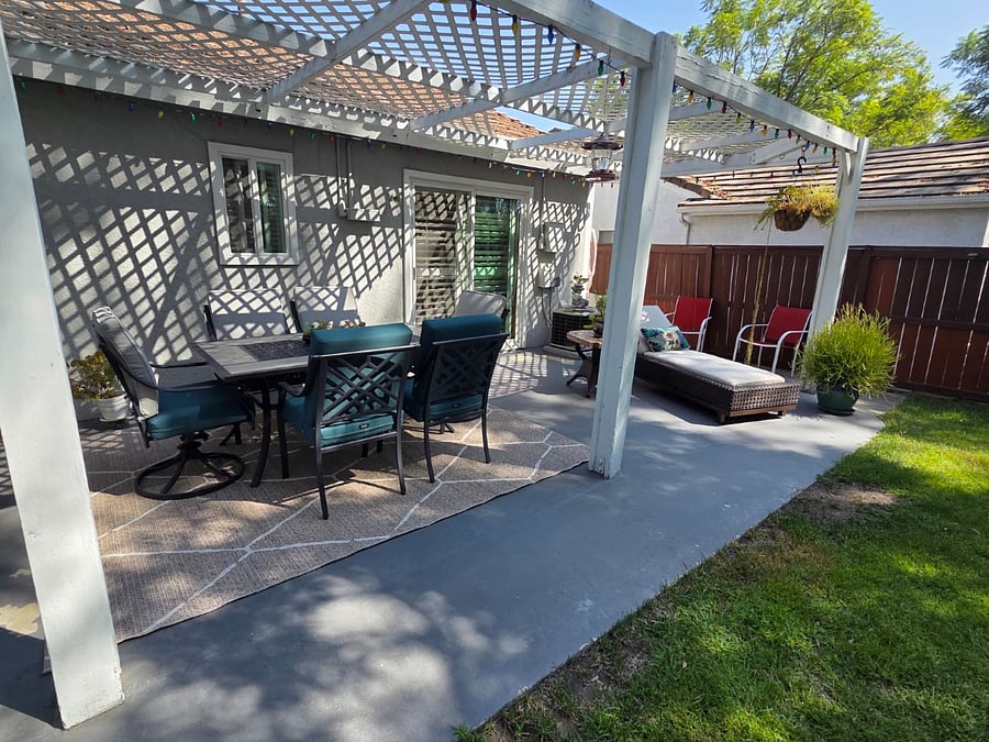 Backyard Area