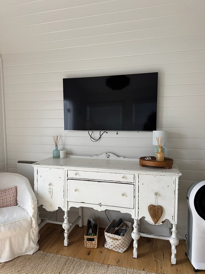 Downstairs TV