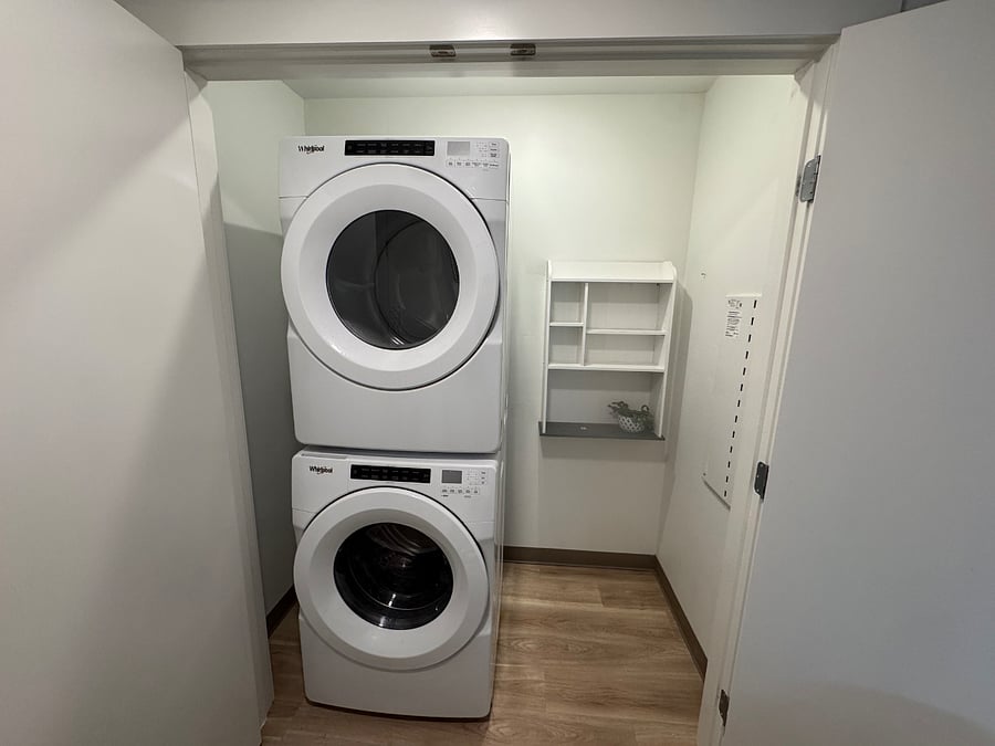 In unit laundry