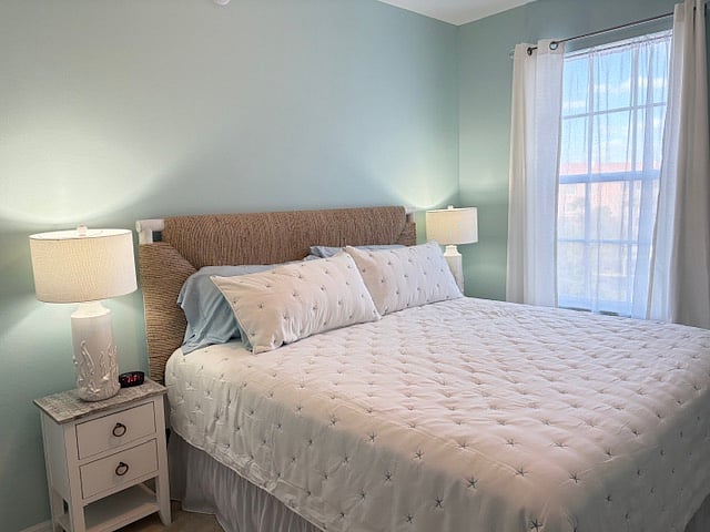 Guest room #2 with a king bed