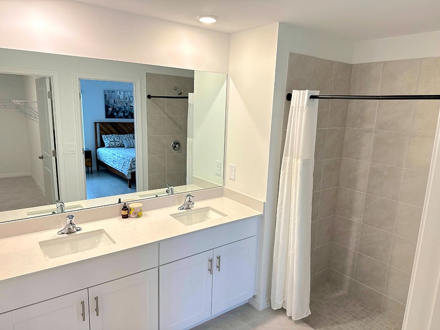 Master bathroom