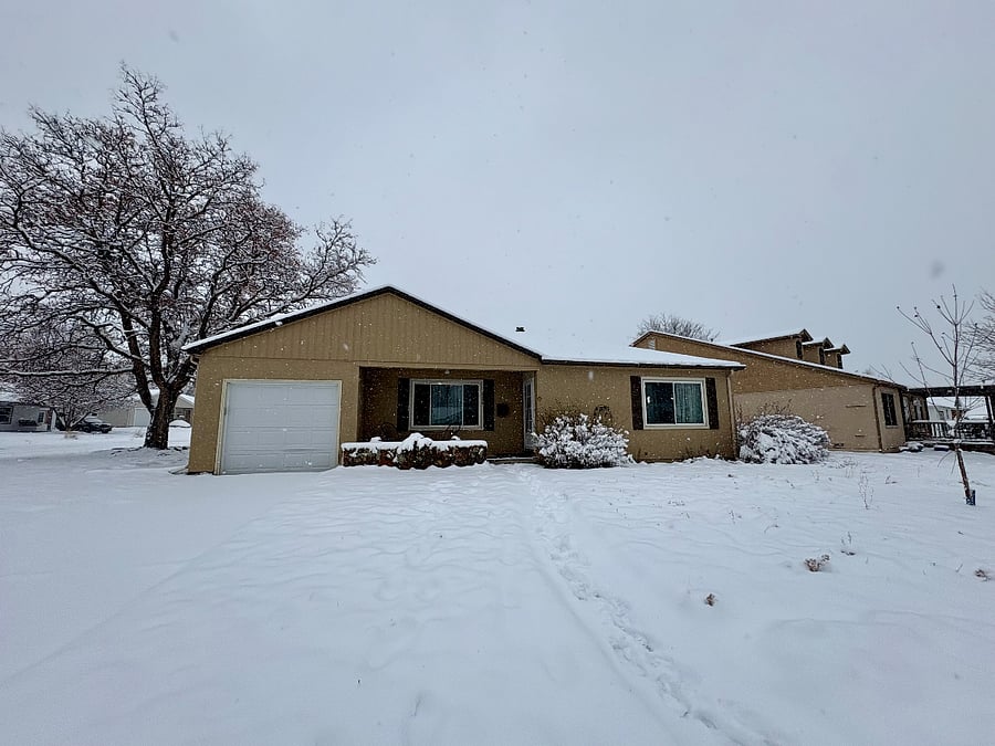 When it's winter, you'll be glad for the attached garage!