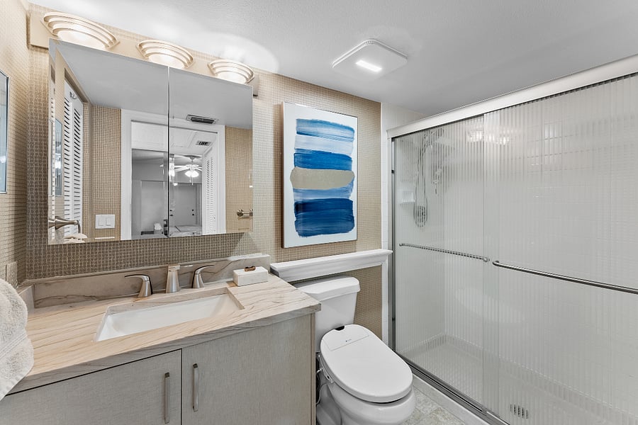 2 of 2 master vanities 