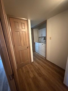 New washer and dryer.