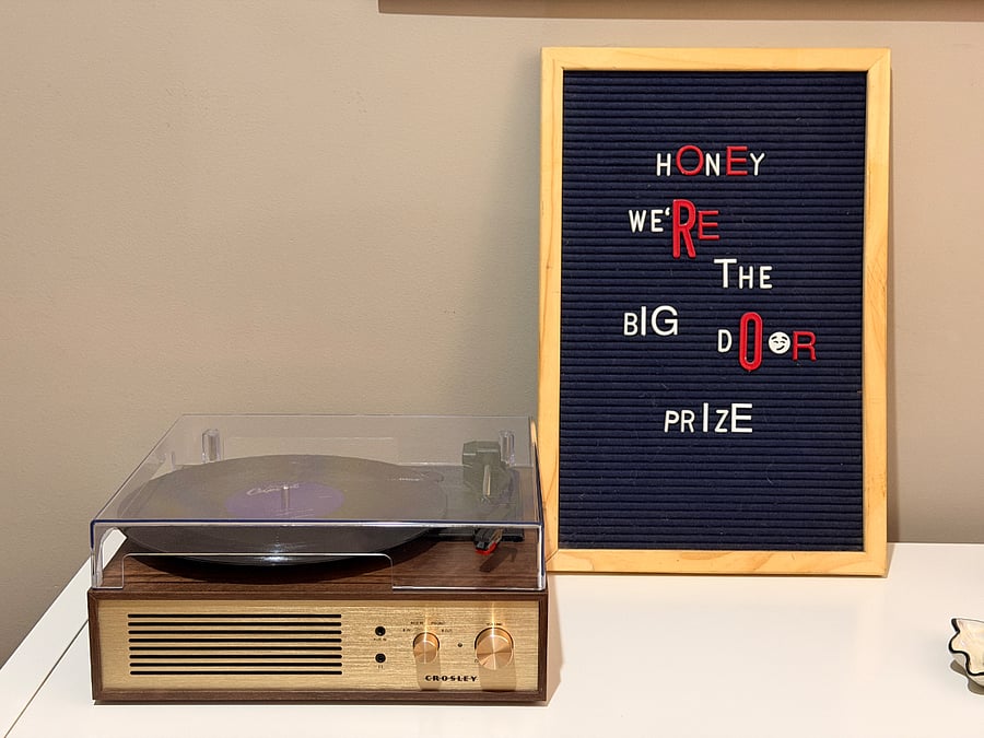 New Crosley record player