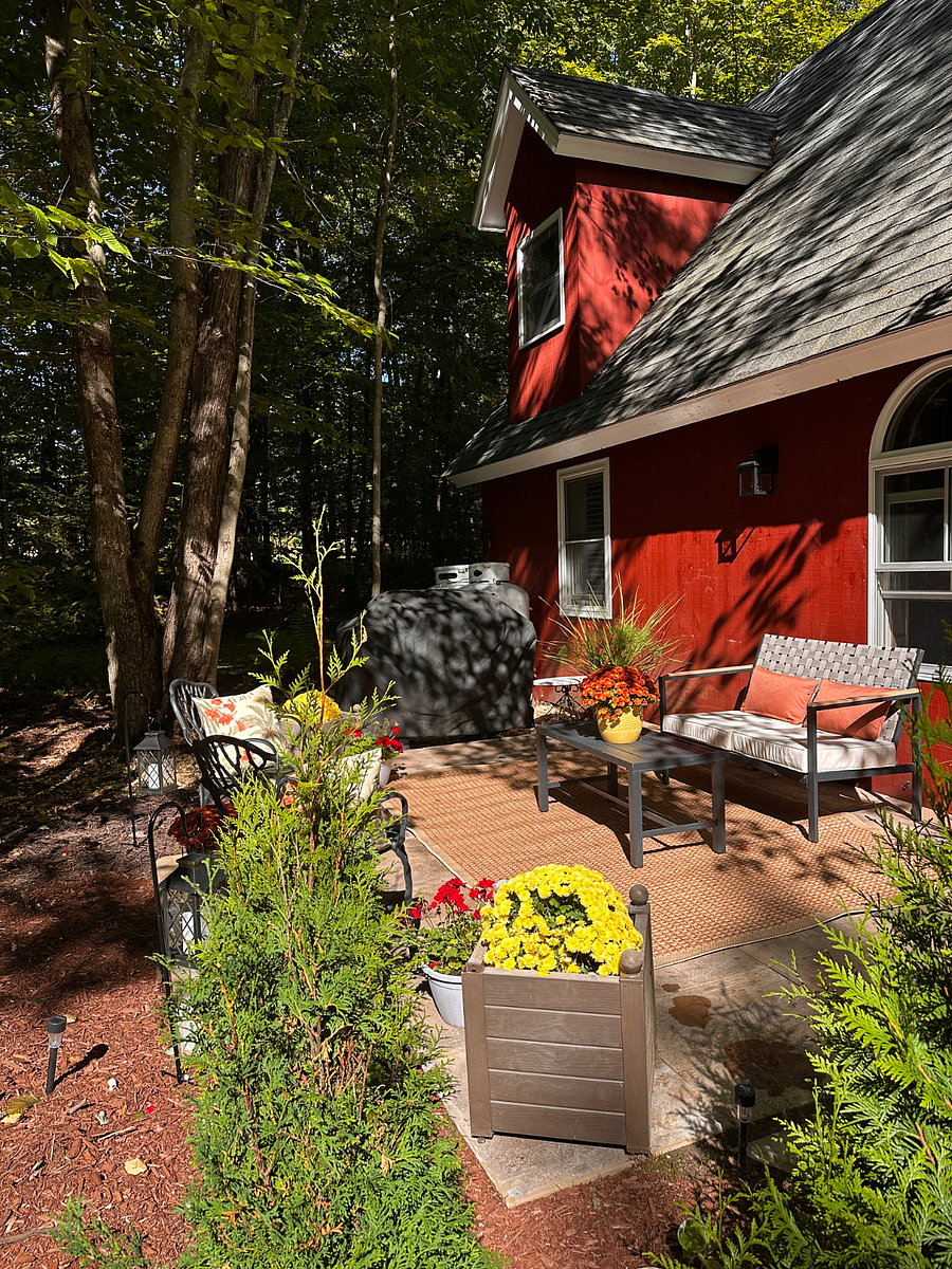 Private patio