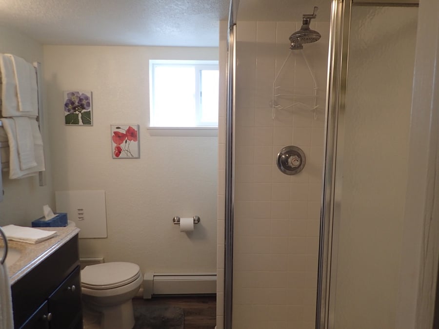 Bathroom with shower