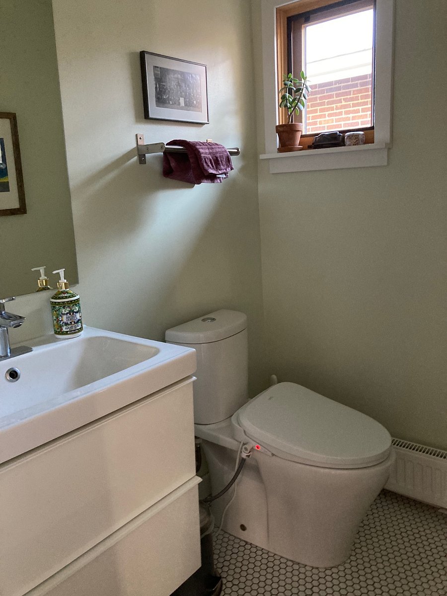 Power room located upstairs