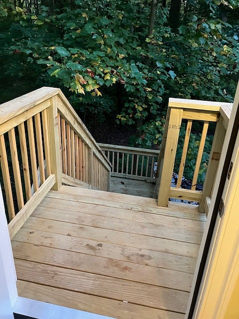 Porch landing