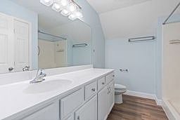 Master bathroom.