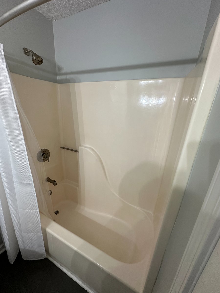 Master shower