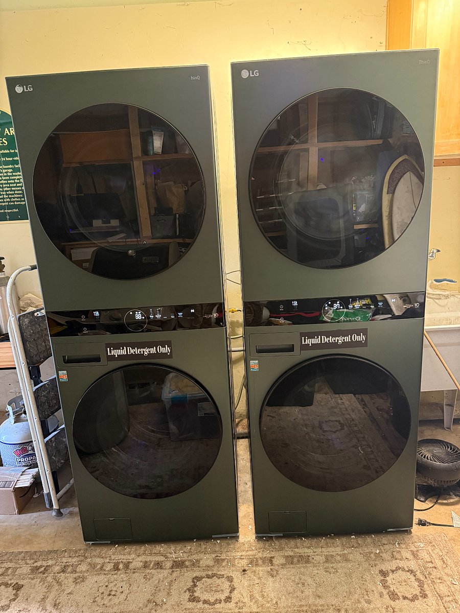 Free laundry in the building (always available) 