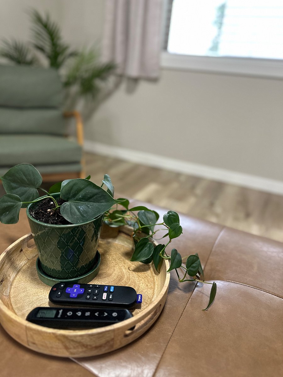 Living Room w/55 inch Roku TV ~ Log in to your favorite service