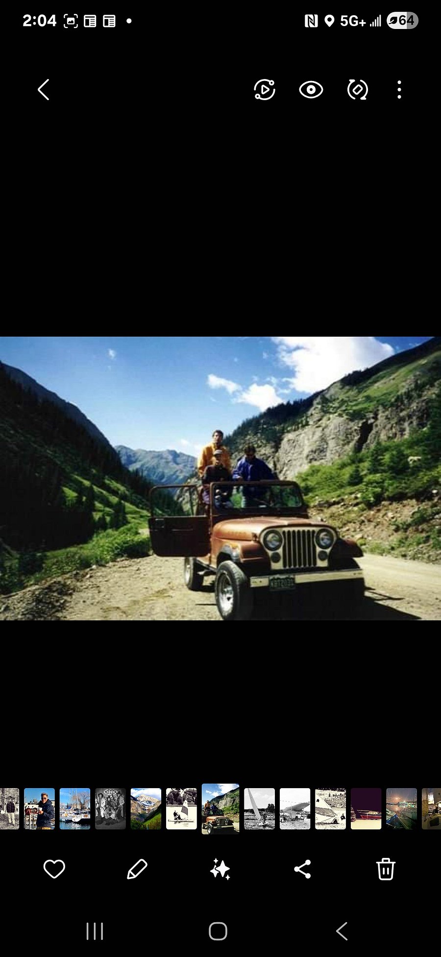 Four wheeling Ouray/Silverton Colorado. 