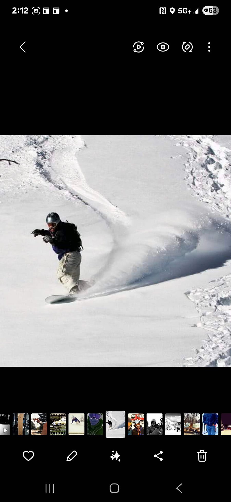 My "Happy place"

 Drawing a line in Untracked powder. Yew!