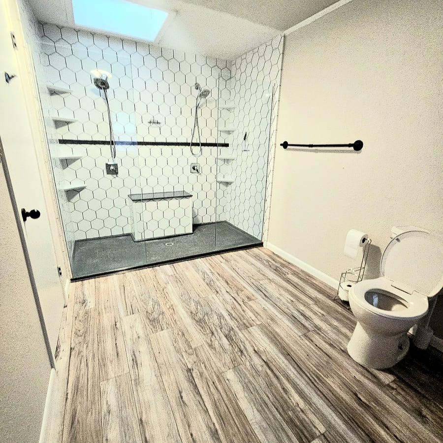 Double shower