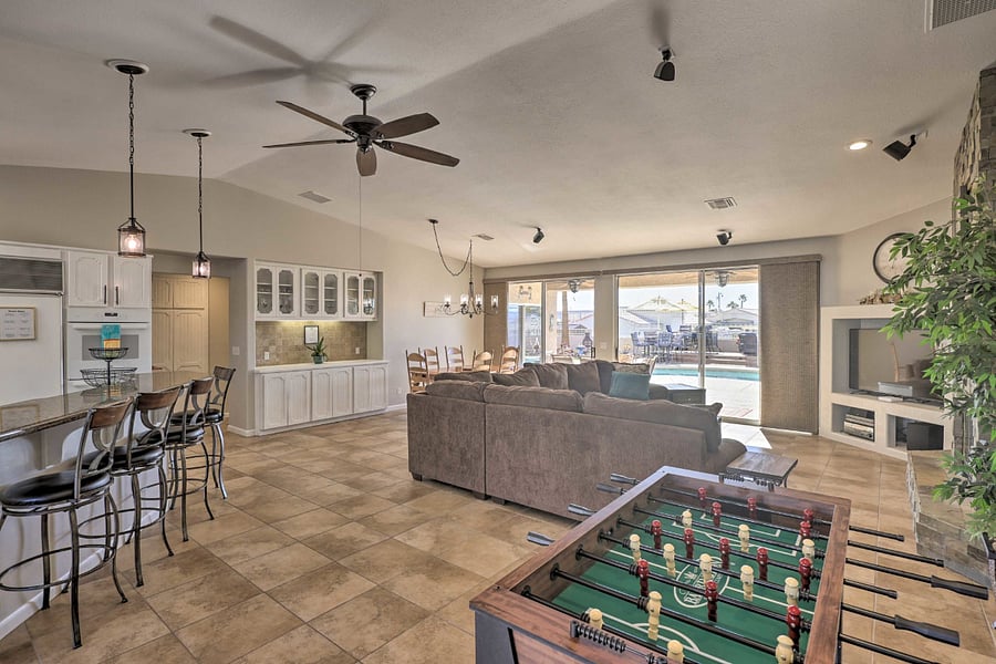 Living Room l Foosball Table