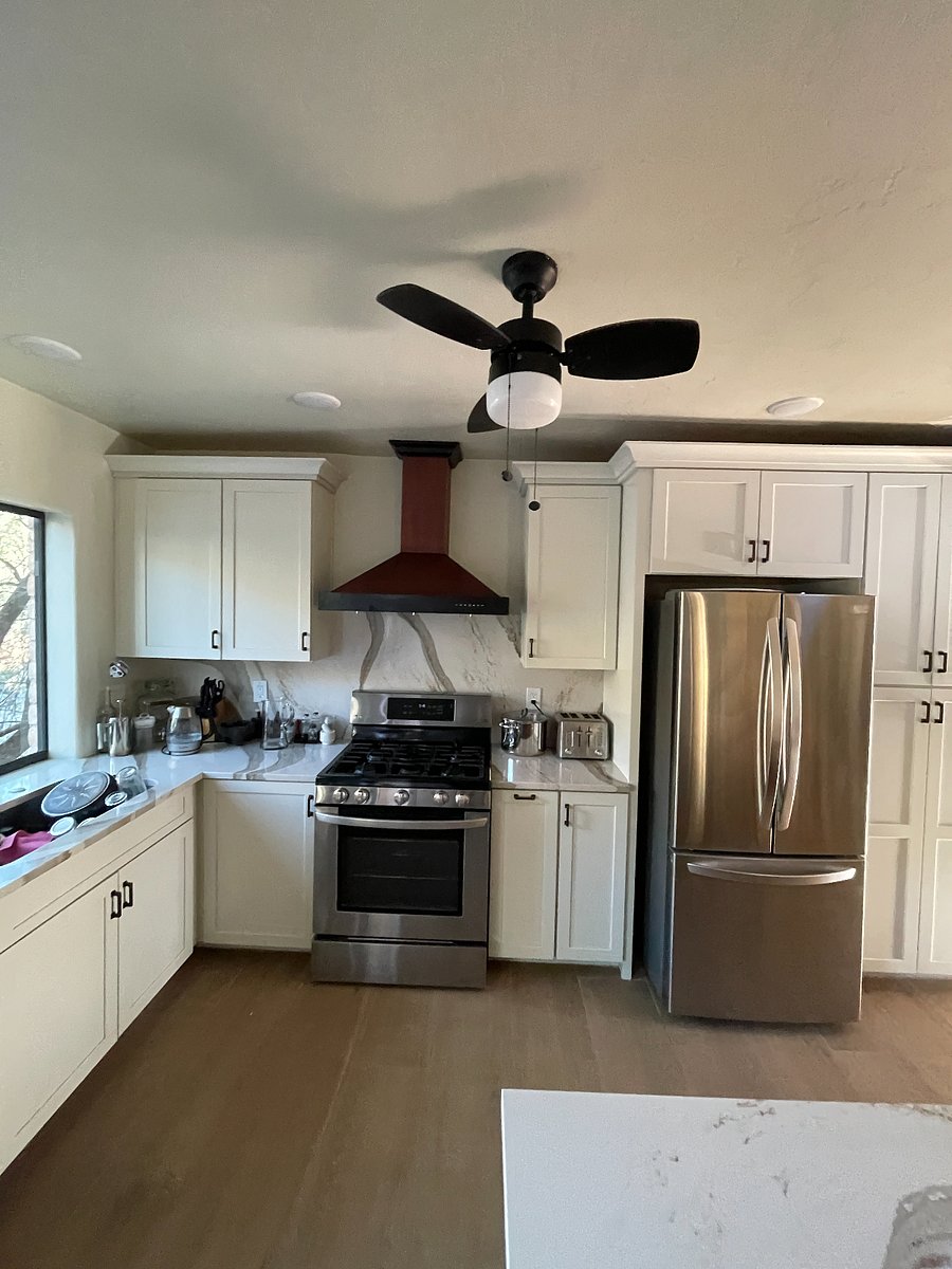 newly remodeled kitchen