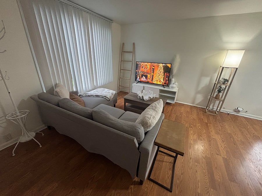 living room area smart tv