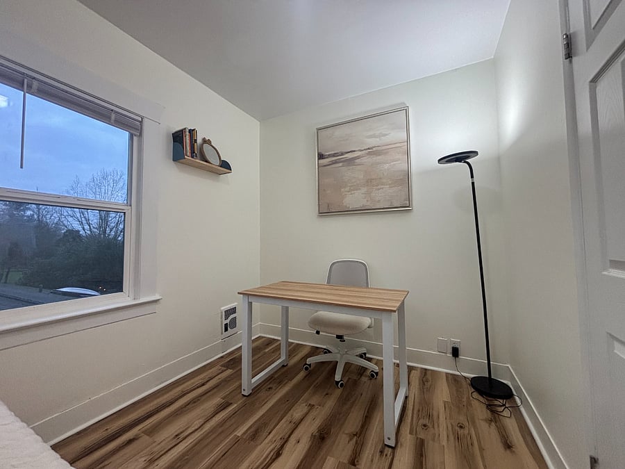 Dedicated workspace in den/ office
