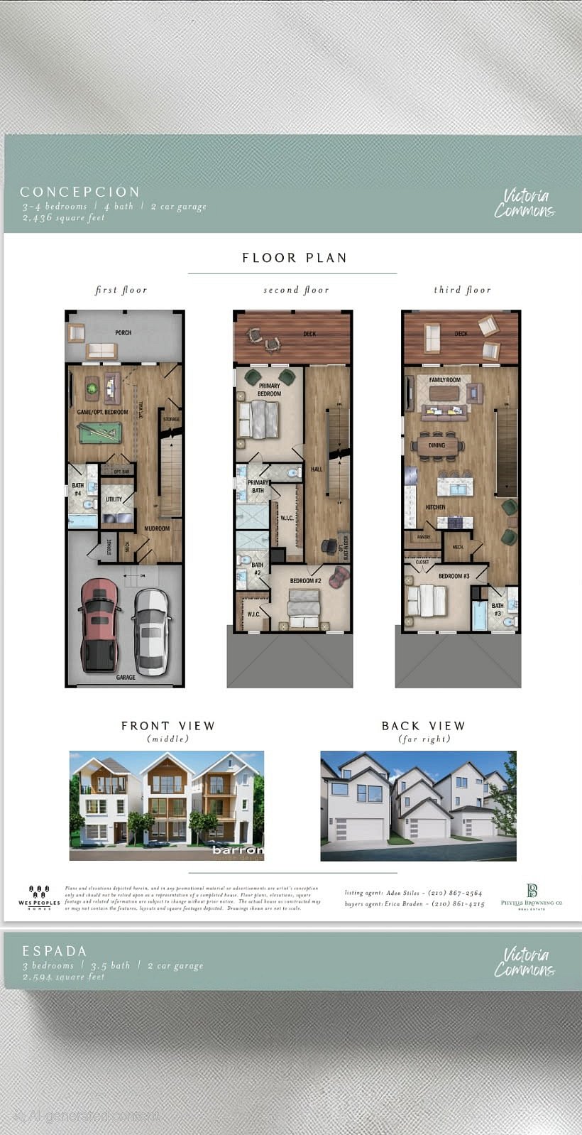 Floorplan of house from the builder. A fairly accurate representation except there is no pool table.