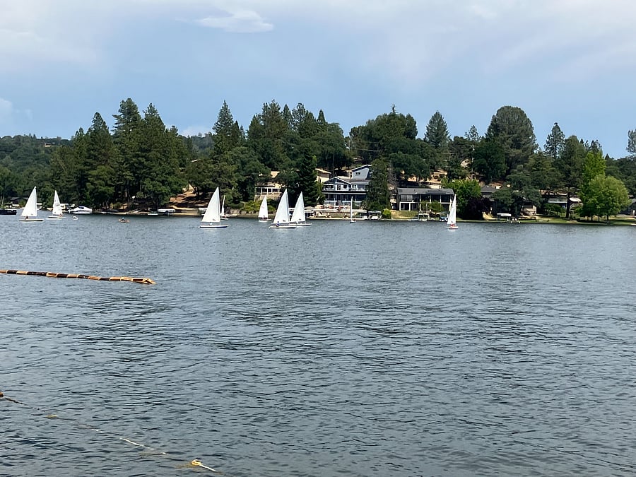 Lake view from main beach/pool