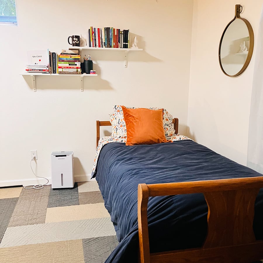 Twin in bedroom (may be removed if not needed) lower level