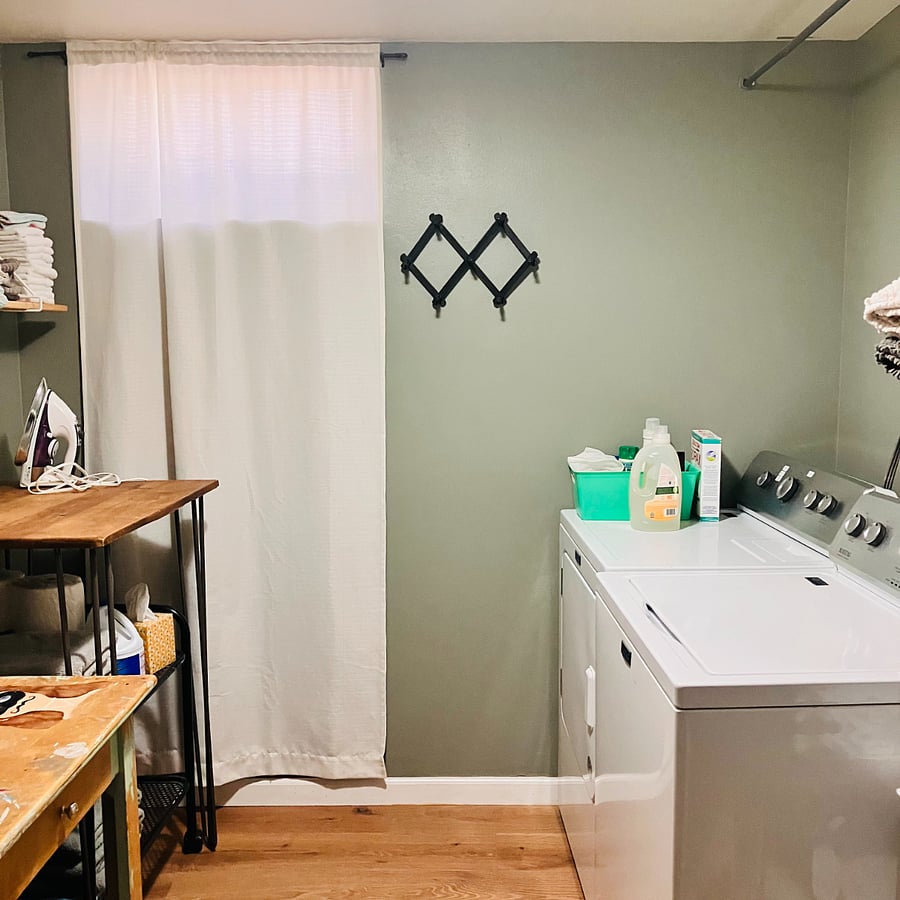 Full laundry room lower level