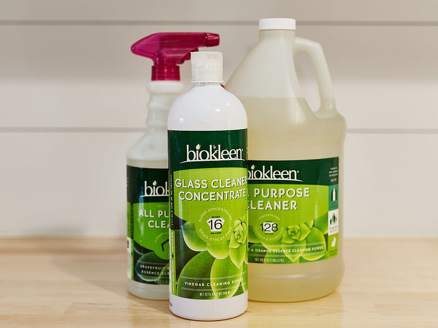 Non-toxic cleaning initial supply