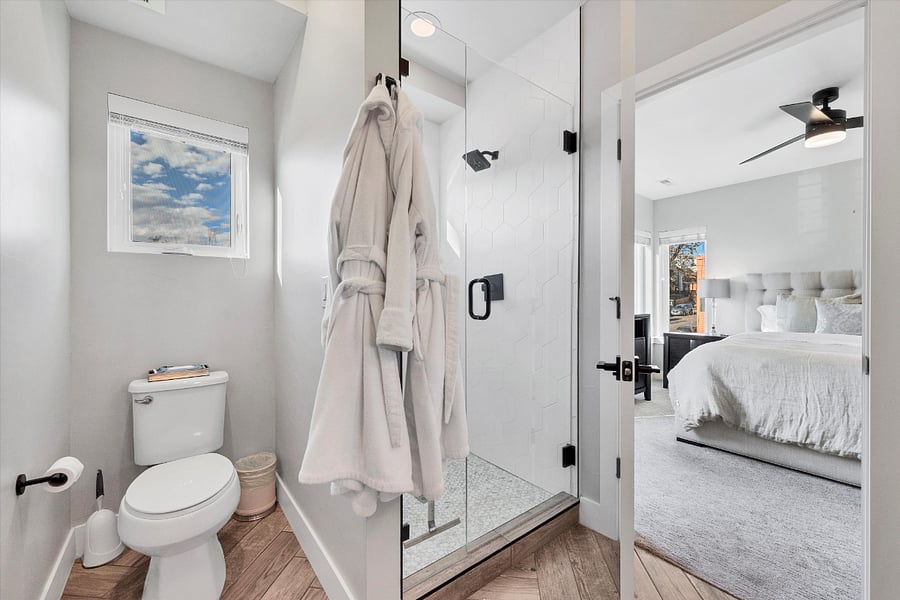 Third Floor: primary bathroom