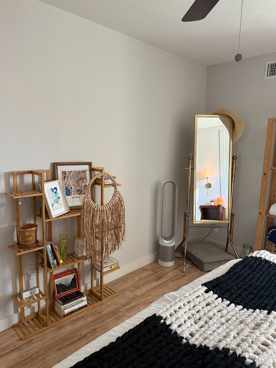Dyson fans in every room.