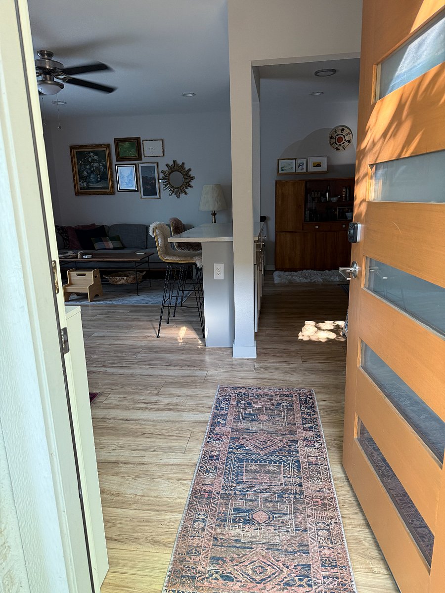 Walk right in the front door to the open concept first floor.