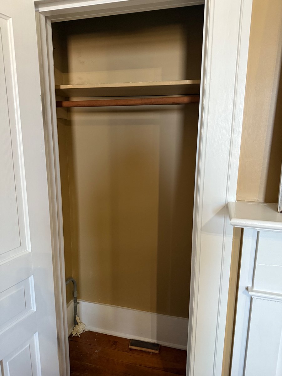 Closet in main bedroom